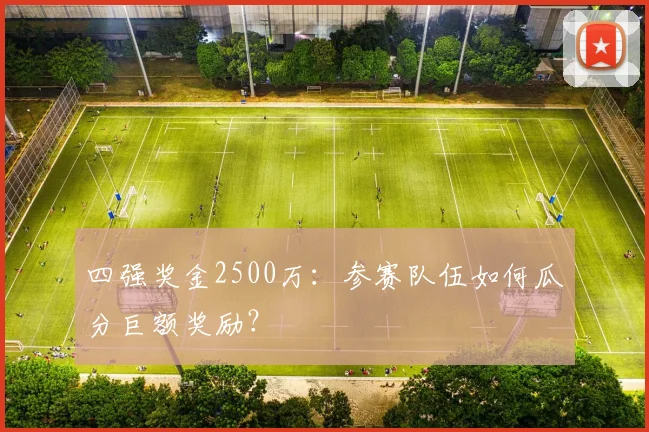 四强奖金2500万：参赛队伍如何瓜分巨额奖励？